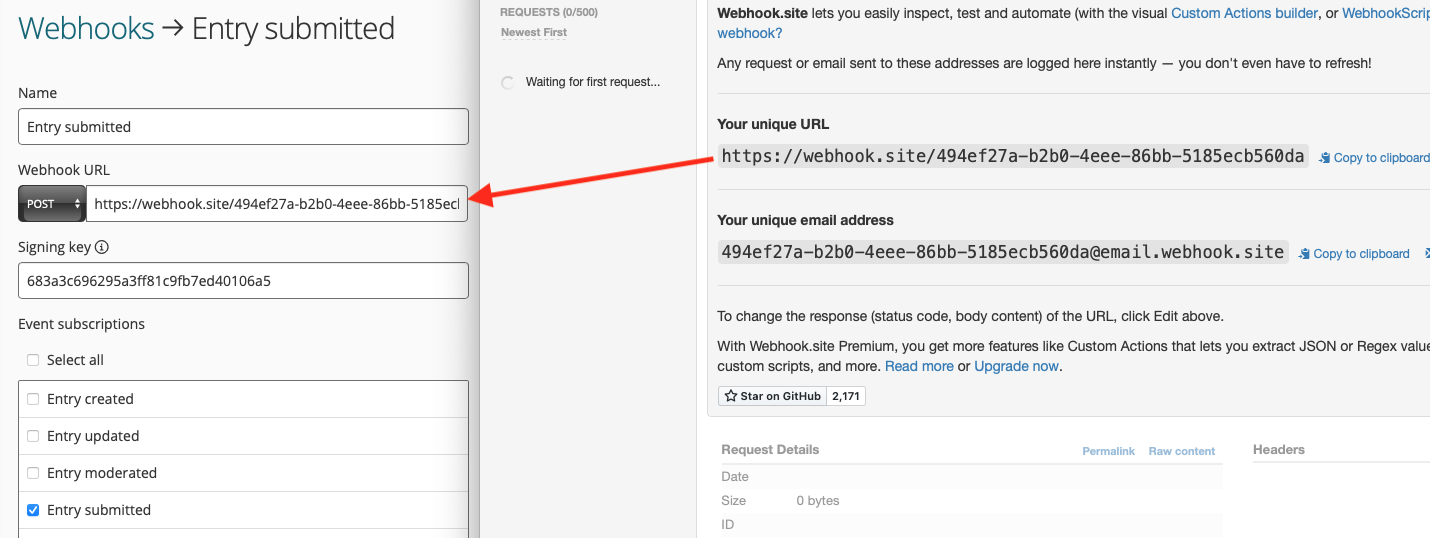 Webhook URL