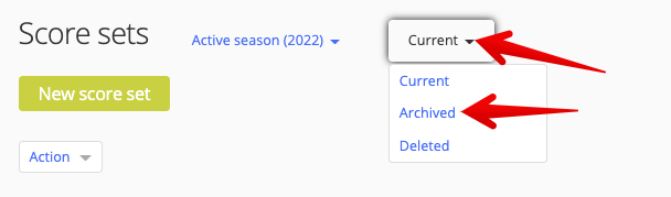 Current view toggle with option for Archived