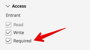 Form editor required checkbox