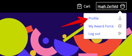 Change login information
