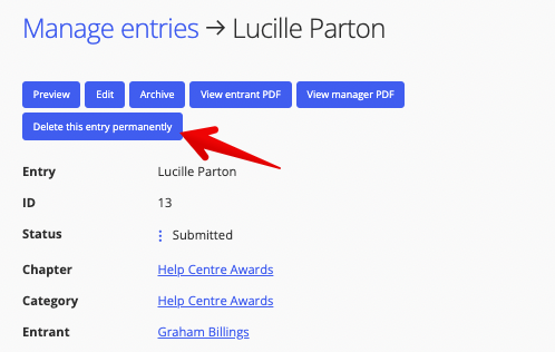 Current drop-down toggle entrants