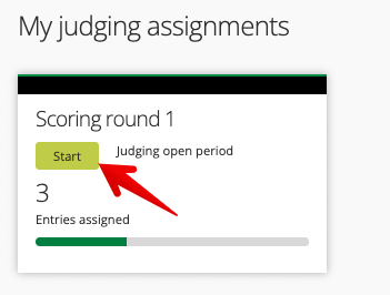 Start judging button