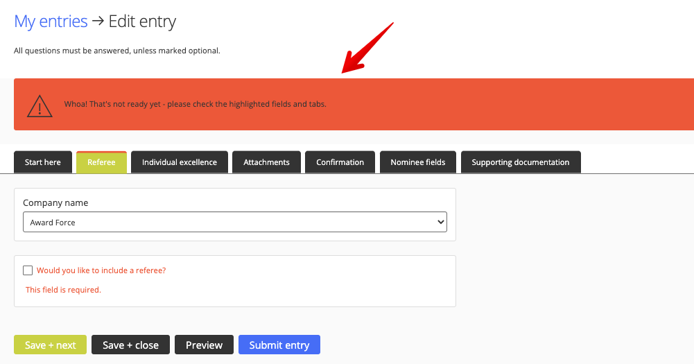 Whoa! That's not ready yet please check the highlighted fields.png