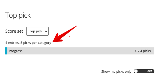 1 pick per category.png