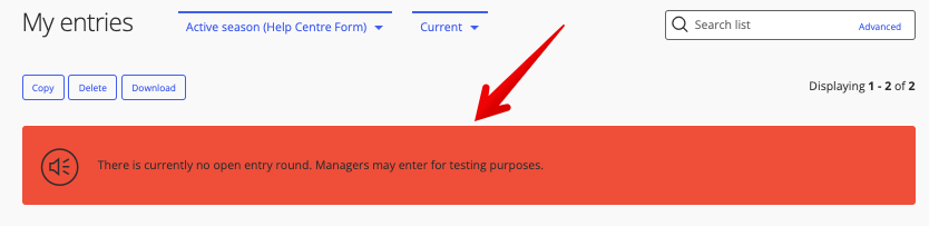 No entry round message.png